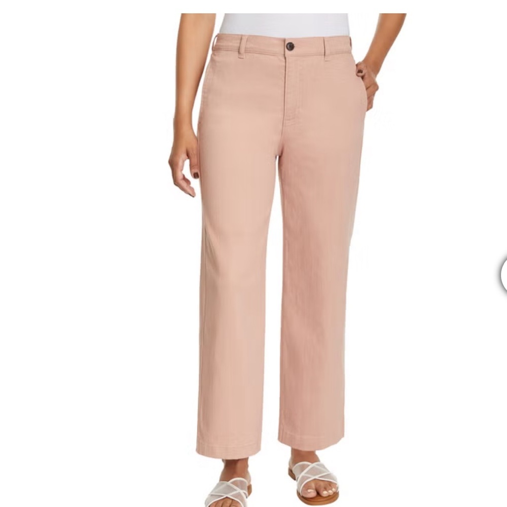 New Ella Moss Wide Leg Crop Pant Size 14